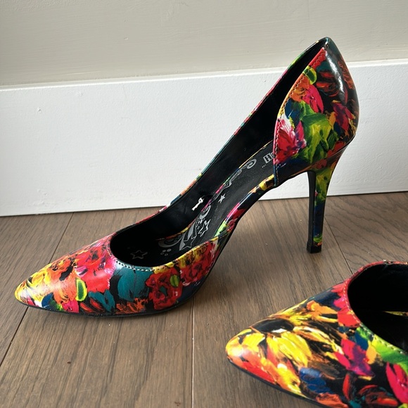 Floral print heels - Picture 3 of 5